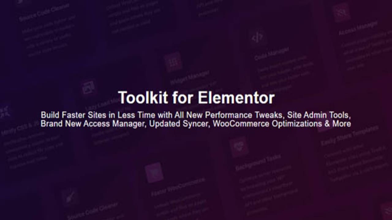 Toolkit for Elementor Pro