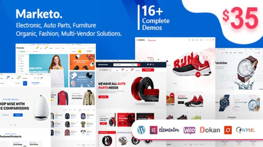 Descargar Marketo Theme Pro Plugins-Wp