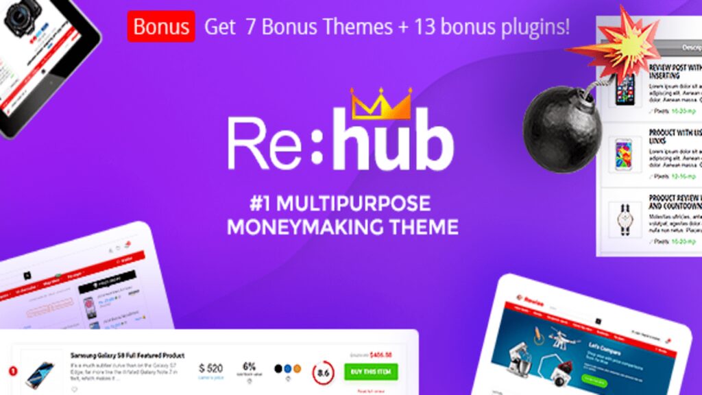 Descargar REHub Pro Plugins-Wp