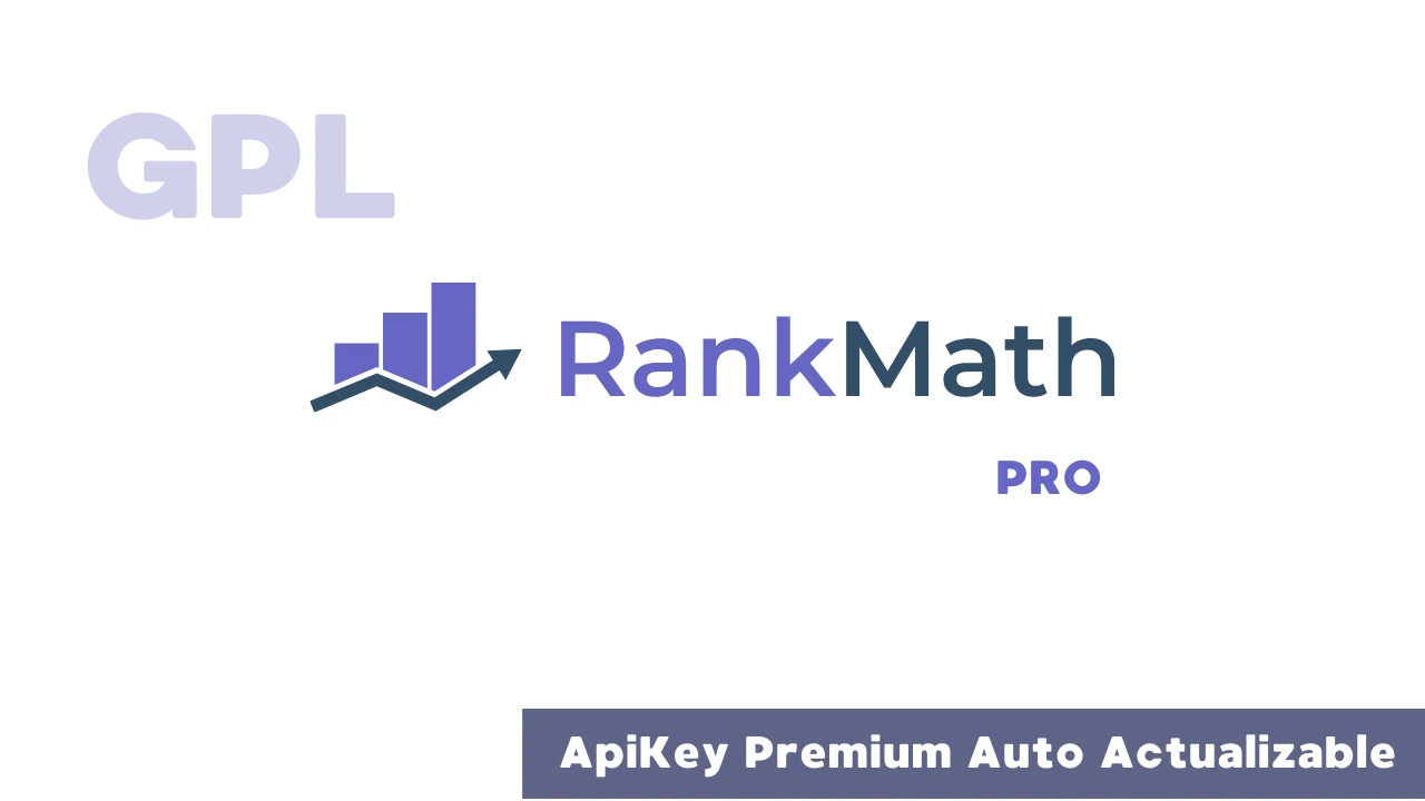 ApiKey Premium para Rank Math Pro GPL Auto Actualizable